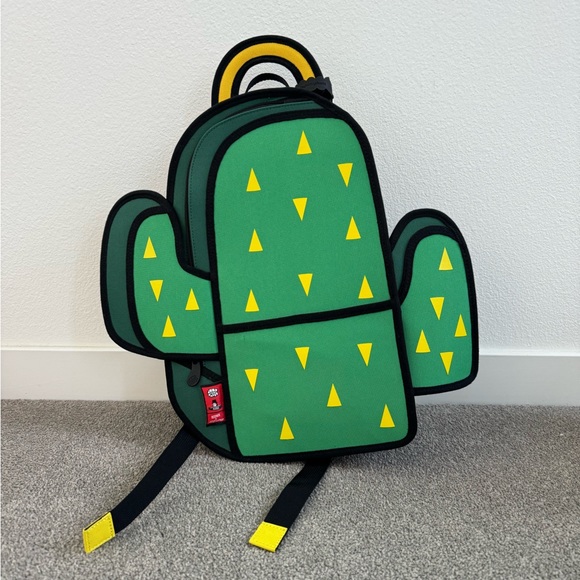 Jump from Paper Cactus backpack pop art 2018 LIKE NEW - Picture 2 of 4